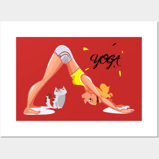 Yoga Posters and Art